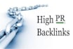 build 150 unique high PR backlinks in 24hrs