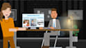 create 2d animated explainer video or commercial animation or saas video