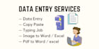do data entry, microsoft editing