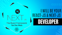 be your react js and next js developer