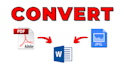 convert document to an editable file