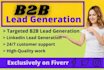do high quality targeted b2b lead generation