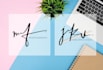 design luxury signature logo
