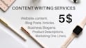 do contentwriting at affordable cost