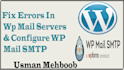 solve errors in your wordpress website mail server wp mail SMTP plugin