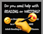 conduct english reading and writing class