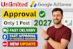 provide you a PHP script to get approved by google adsense