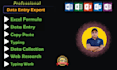 be your expert excel data entry virtual assistant