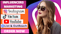 research and find instagram influencers for influencer marketing