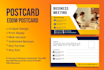 do business promotional postcard and eddm postcard design