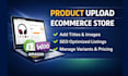 product upload or optimize listings for your ecommerce store