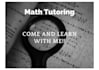 help you with math