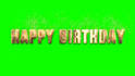 create gold silver particles title and text animation in 24 hours
