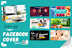 create facebook cover, social media header