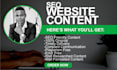 write professional SEO web content, and be your copywriter