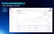 design saas dashboard and web app UI UX in figma