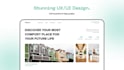 create an eye catching modern UI UX design for your website