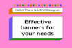 create unique banner for social media