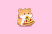 design cute kawaii animal character illustration for sticker
