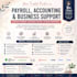 your payroll and accounting specialist or HR and operations support or eva