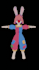 create a 3d toon character model