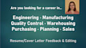 review and edit your technical resume as an engineer