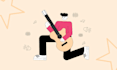 design unique flat vector illustration in my style