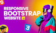 design responsive html css bootstrap website