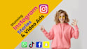 create a unique instagram story video ad