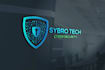 do crypto, cyber security, app, tech and technology logo