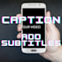 add cation to your video