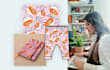 design a seamless surface pattern print