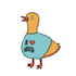 draw a digital cartoon character, logo or scene