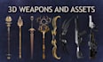 design 3d weapons and assets