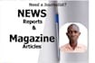 write journalistic style news, magazine articles