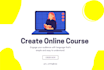 create online course and lesson with course curriculum assessment and workbook