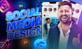 design social media post, ads, story, banner, twitter header