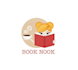design creative book nook fun logo