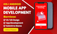 develop android and ios apps using flutter and firebase