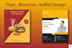 design luxury flyer, brochure and leaflet