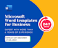 design professional microsoft word templates for business