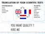 translate your scientific documents french english dutch