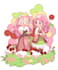 very cute and very colorful chibi