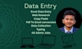 do perfect data entry and web research or  copy paste