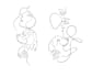 design your cutes pet with vector one line art in 6 hours