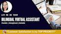 be your virtual bilingual administrative assistant
