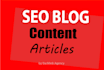 write SEO articles and contextual guest blog posts