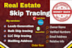 do real estate skip tracing