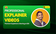 create explainer video or commercial video ads in 24hrs