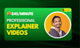 create explainer video or commercial video ads in 24hrs